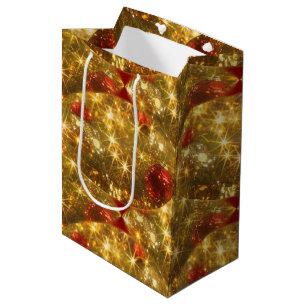Sparkling Weihnachtsgeschenktasche Mittlere Geschenktüte