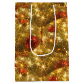 Sparkling Weihnachtsgeschenktasche Mittlere Geschenktüte (Rückseite)
