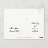 Sparkling Wein Champagner Inspiration Leben Postkarte (Rückseite)