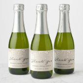 Sparkling Wine Glitzer Tropfens Brautparty Vielen  Schaumweinetikett (Flaschen)