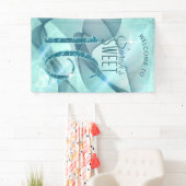 Sparkling-Wirbel 16 . Geburtstag Aquamarin ID652 Banner (Insitu)