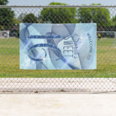 Sparkling-Wirbel 16 . Geburtstag Blue ID652 Banner (Insitu)