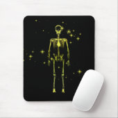 Sparkling X-Ray Skelett - Gelb Mousepad (Mit Mouse)
