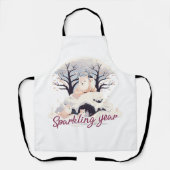 Sparkling year schürze (Vorderseite)