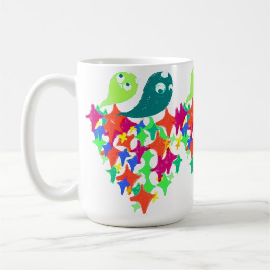 Sparkling Yeti Monster Kaffeetasse (Links)