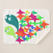 Sparkling Yeti Monster Sherpadecke (Vorderseite (Horizontal))