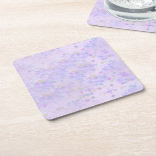 Sparklopfpapier-Untersetzer Rechteckiger Pappuntersetzer (angewinkelt)