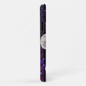 Sparkloster Lilie Sequins Lila Case-Mate iPhone Hülle (Hinten/Rechts)