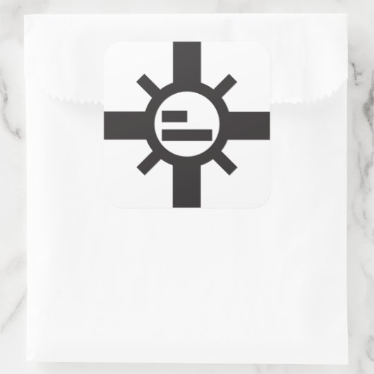 Sparko Sun Aufkleber (Tasche)