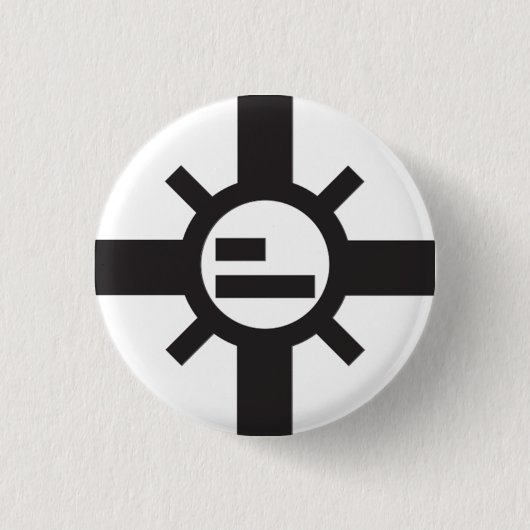 Sparko Sun Knopf Button (Vorderseite)