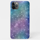 *~* Sparkone Imitate Kristall Pink Denin Blue Case-Mate iPhone Hülle (Rückseite)