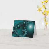 Sparkor 3 Abstraktes Fraktal Karte (Gelbe Blume)