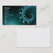 Sparkor 3 Abstraktes Fraktal Visitenkarte (Vorne/Hinten)