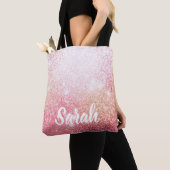 Sparkrosa Glitzer-Design Tasche (Von Nahem)