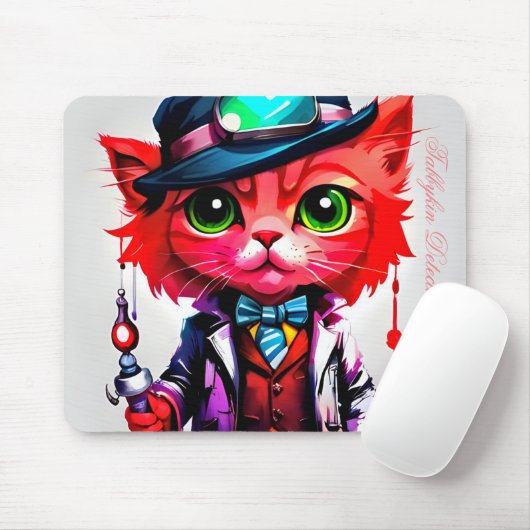 "Sparks" der Detektivagentur Tabbykin Mousepad (Mit Mouse)