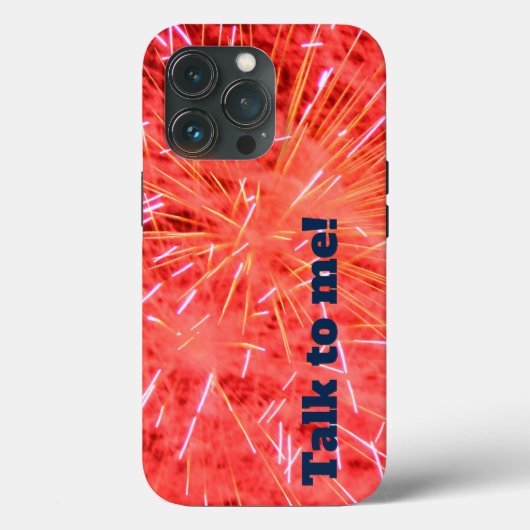 Sparks & Fireworks Handy Cover Customize (Rückseite)