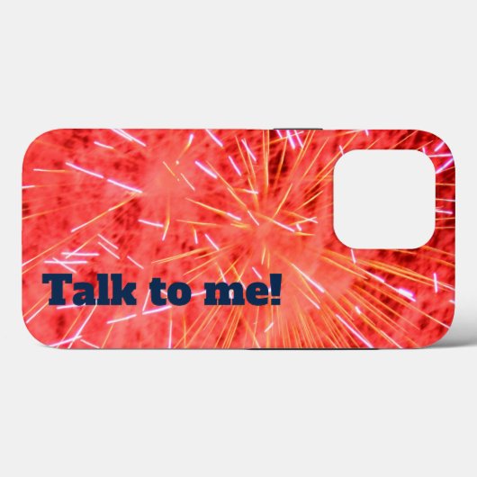 Sparks & Fireworks Handy Cover Customize (Rückseite (Horizontal))