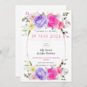 Sparks Fly Soiree Wedding Online-Einladung Einladung (Vorne/Hinten)