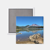 Sparks Lake, Bend, Oregon Magnet (Vorderseite/Rückseite)