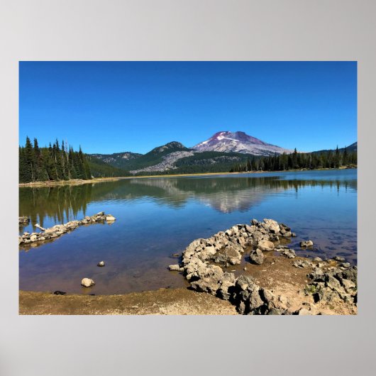 Sparks Lake, Bend, Oregon Poster (Vorne)