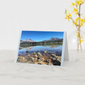 Sparks Lake, Oregon Karte (Gelbe Blume)