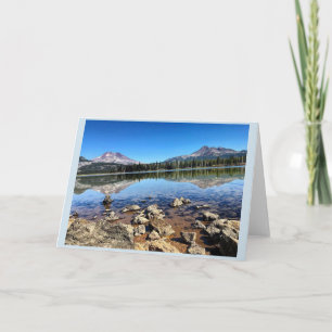 Sparks Lake, Oregon Karte