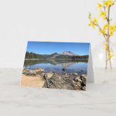 Sparks Lake, Oregon Karte (Gelbe Blume)