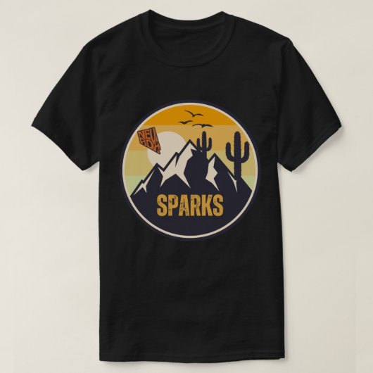 Sparks, Nevada T-Shirt (Design vorne)