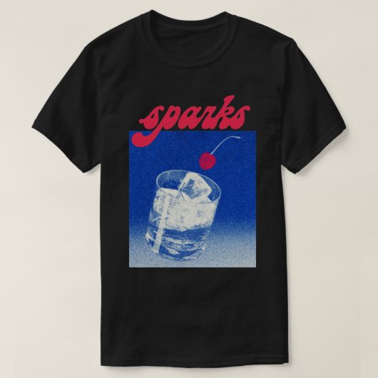Sparks Original Retro Fan Art Design1 T-Shirt (Design vorne)