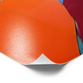 Spark's Rainbow Spiral Art Print Fotodruck (Ecke)