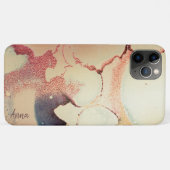 *~* Sparkules Imitate Gold Glitzer Abstrakte Blase Case-Mate iPhone Hülle (Rückseite (Horizontal))