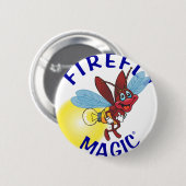 Sparky der Leuchtkäfer Button (Vorne & Hinten)