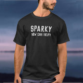 Sparky Electrician - Electrical Company Business T-Shirt