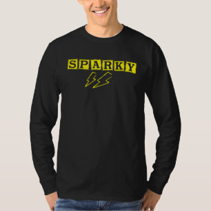 Sparky Elektriker Elektroingenieur Leitungsmonteur T-Shirt