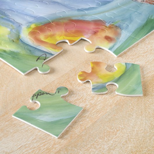 Sparky Hund das Kochspuzzlespiel Puzzle (Seite)