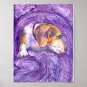 Sparky Hund: Der Pensive Pup Poster (Vorne)