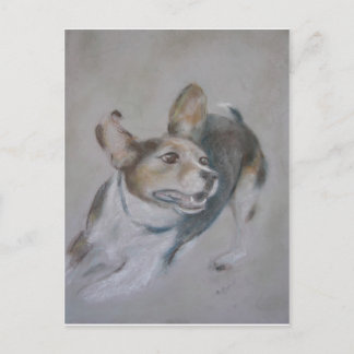 Sparky Hund:  Laufen Postkarte