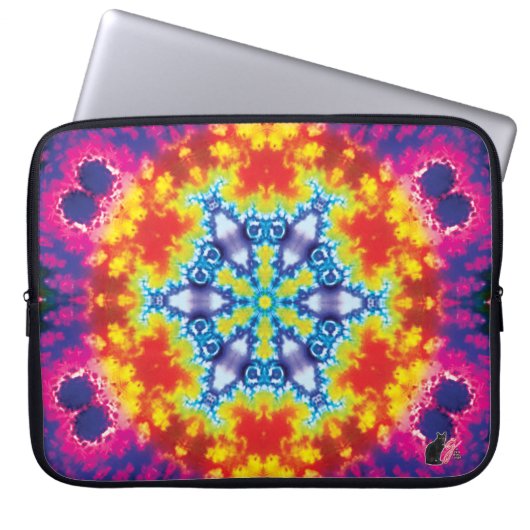 Sparky Kaleidoscope Laptop Sleeve (Vorderseite)