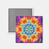 Sparky Kaleidoscope Magnet (Vorderseite/Rückseite)