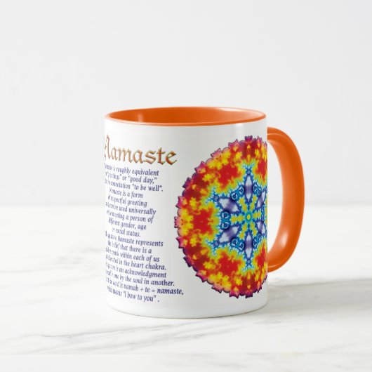 Sparky Namaste Tasse (VorderseiteRechts)