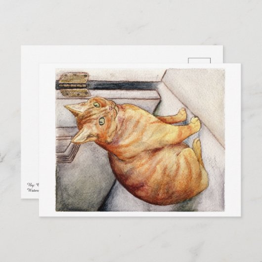 Sparky Postkarte (Vorne/Hinten)