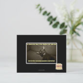 Sparkys letzter Blick Postkarte (Stehend Vorderseite)