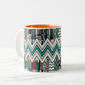 SPARRE aquamarin Zwei-Tone-Kaffee-Tasse Zweifarbige Tasse (Vorderseite Links)