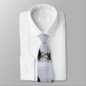 Sparring Elch Necktie Krawatte (Gebunden)