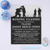 Sparring-Match, Boxing-Klasse-Werbe-Flyer Flyer (Einzeln)