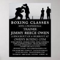 Sparring-Match, Boxing-Klassenwerbung