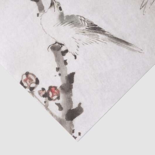 SPARRONE AUF BRANCH-Tissue Seidenpapier (Ausschnitt)