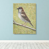 Sparrow 2008 leinwanddruck (Insitu (Holzboden))