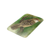 Sparrow Bath Mat Niedlich Bird Badematte (Schrägansicht)