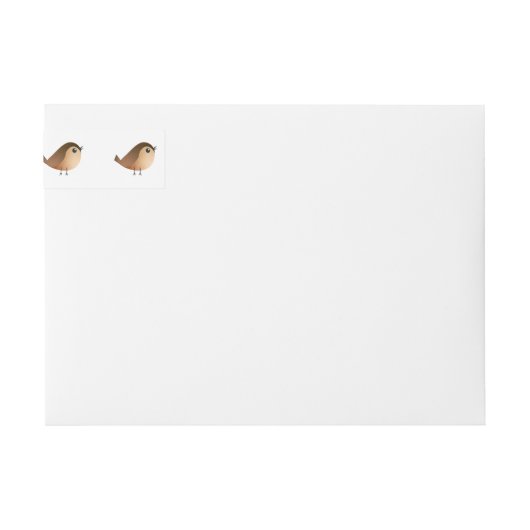 Sparrow Bird-Cartoon (Vorderseite)